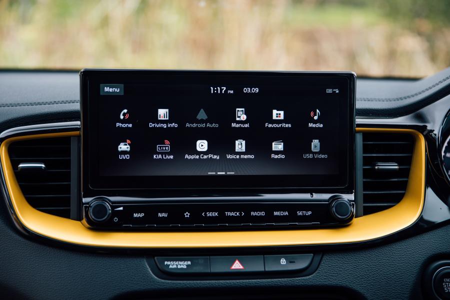 Детали интерьера Kia XCeed First Edition 2019 года  (UK) (фото 87 из 103)